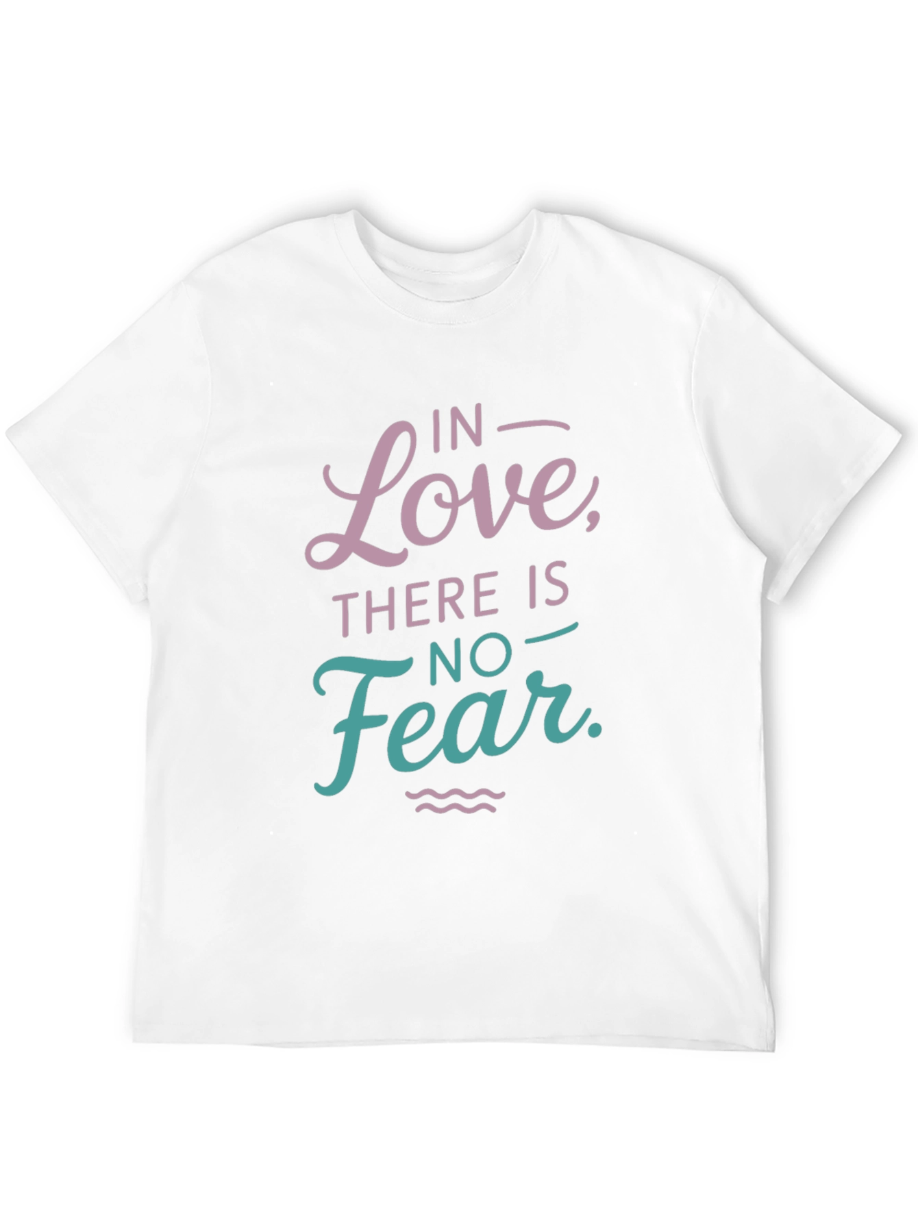 Love Over Fear Graphic Tee - Black Casual Shirt
