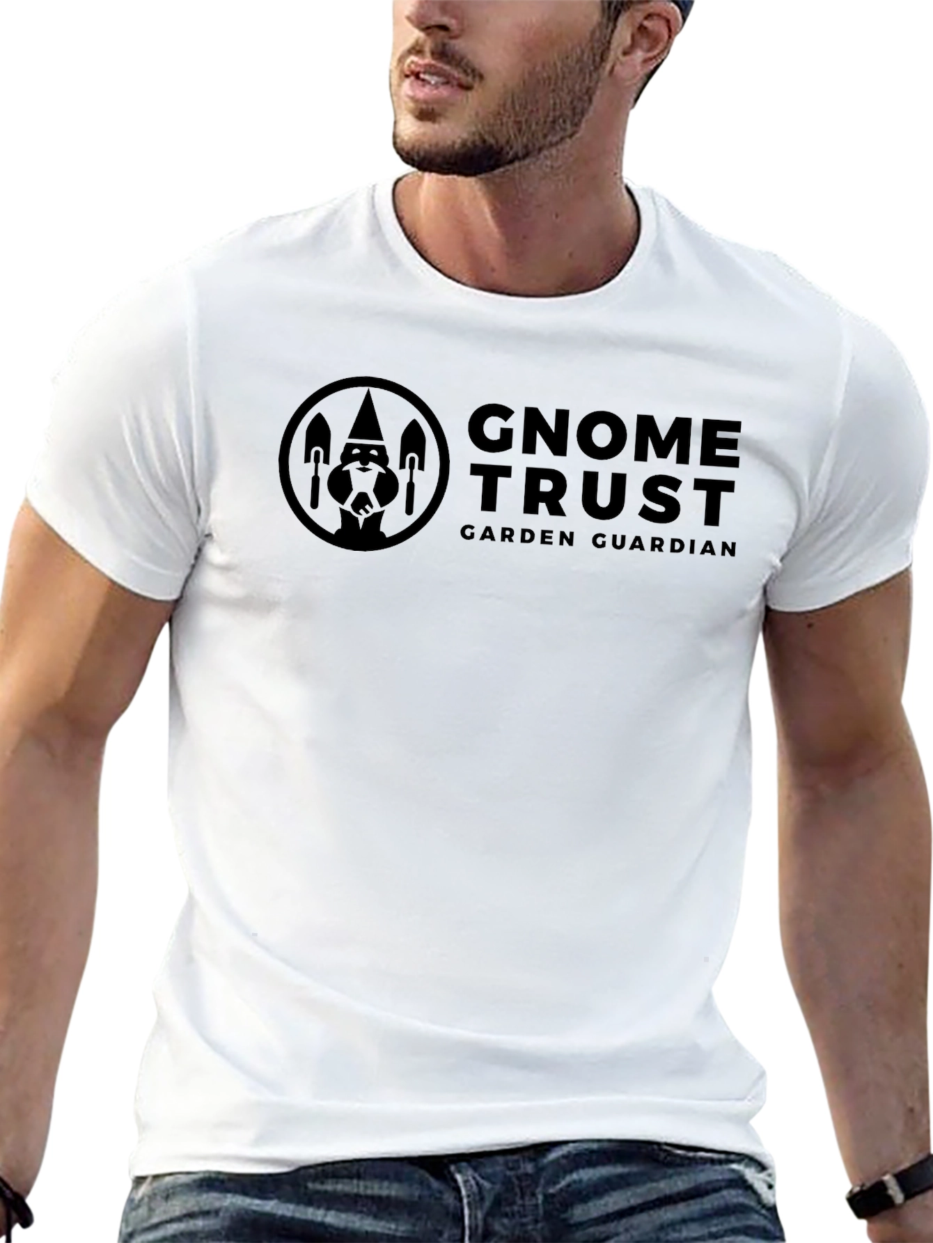 Gnome Trust Garden Guardian Graphic Tee