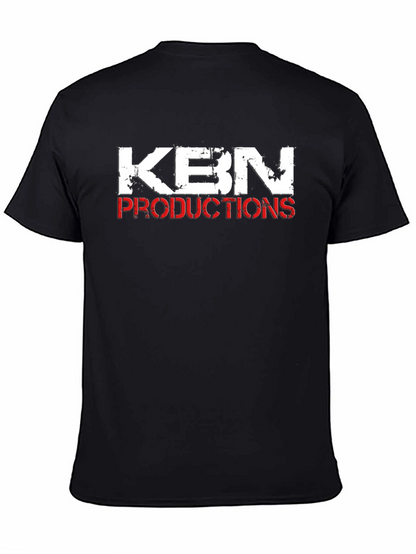 KBN Productions Black Graphic Tee