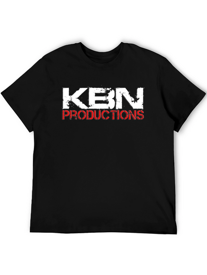 KBN Productions Black Graphic Tee