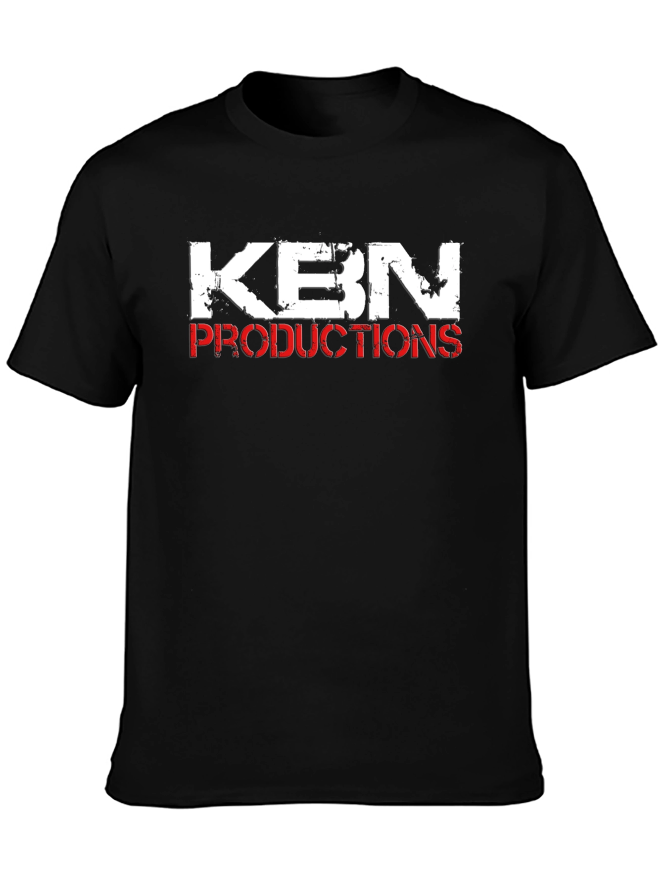 KBN Productions Black Graphic Tee