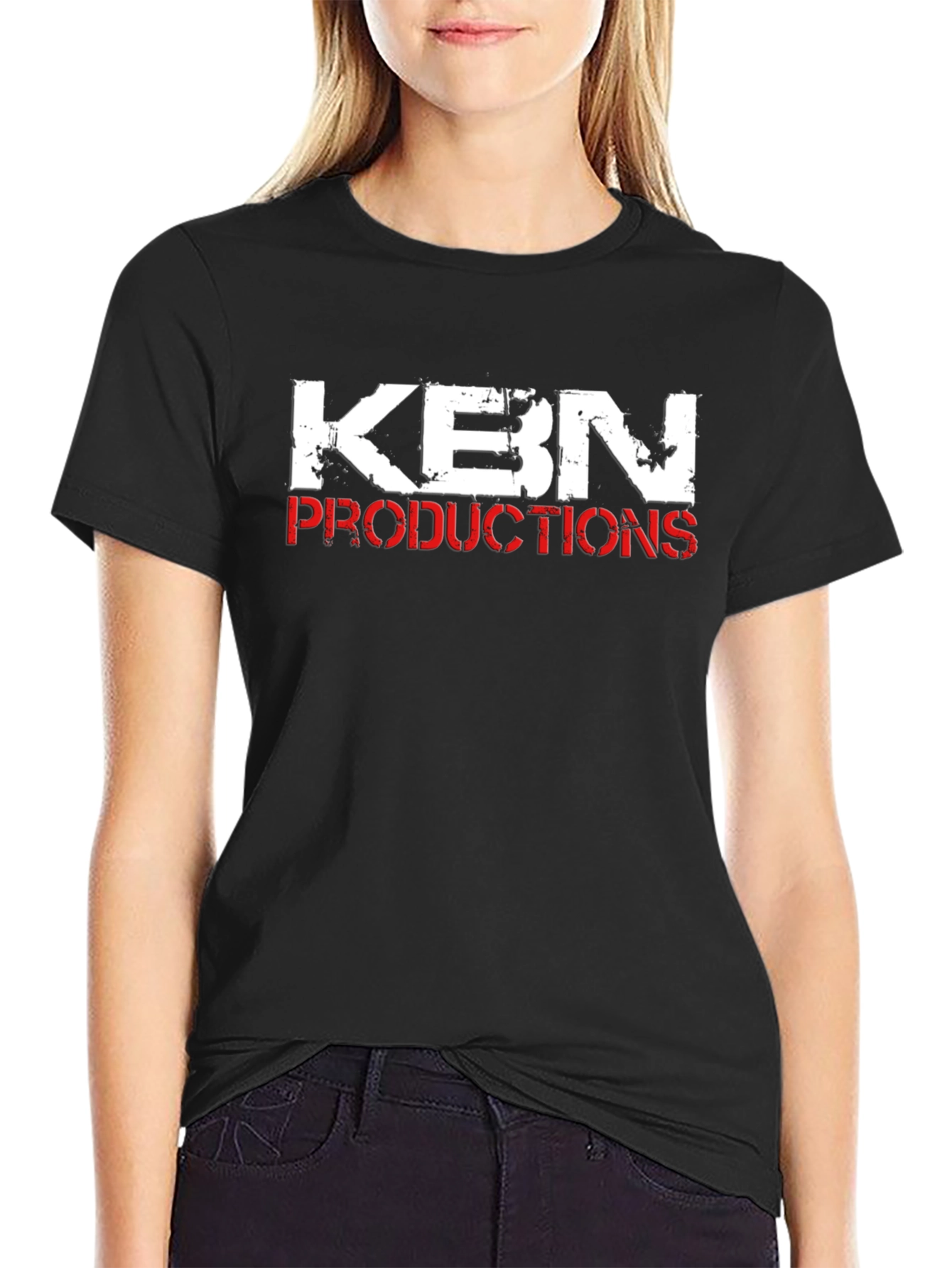 KBN Productions Black Graphic Tee
