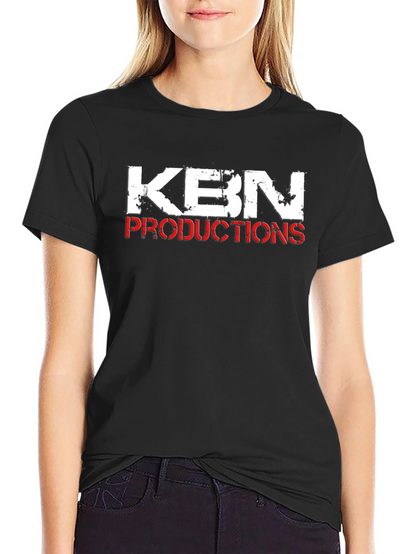 KBN Productions Black Graphic Tee