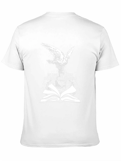 Open Mind T-Shirt: Bird Book and Learning Graphic Tee