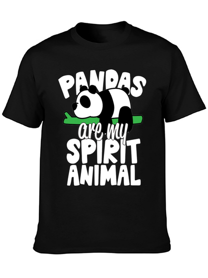 Panda Spirit Animal Graphic Tee