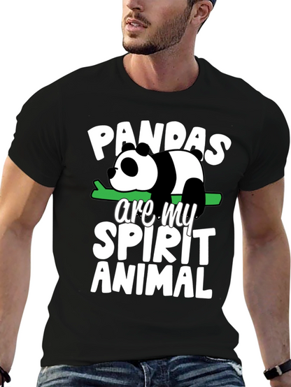 Panda Spirit Animal Graphic Tee