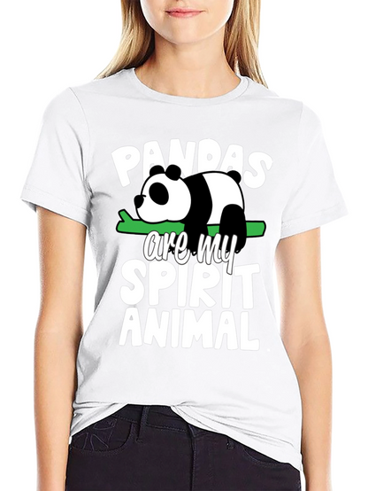 Panda Spirit Animal Graphic Tee