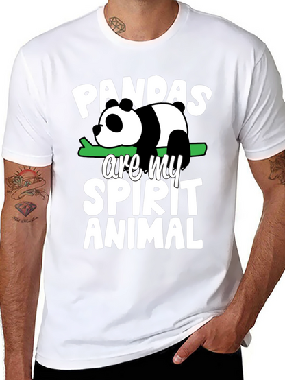 Panda Spirit Animal Graphic Tee