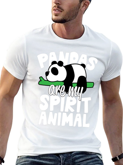 Panda Spirit Animal Graphic Tee