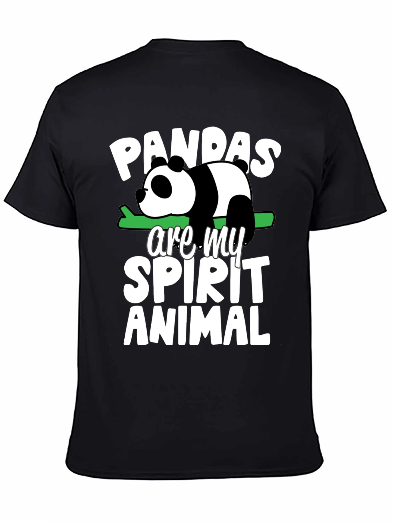 Panda Spirit Animal Graphic Tee