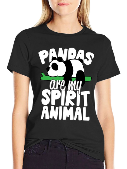 Panda Spirit Animal Graphic Tee