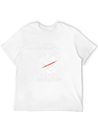 Im Not A Vegan T-Shirt - Animal Lover Design