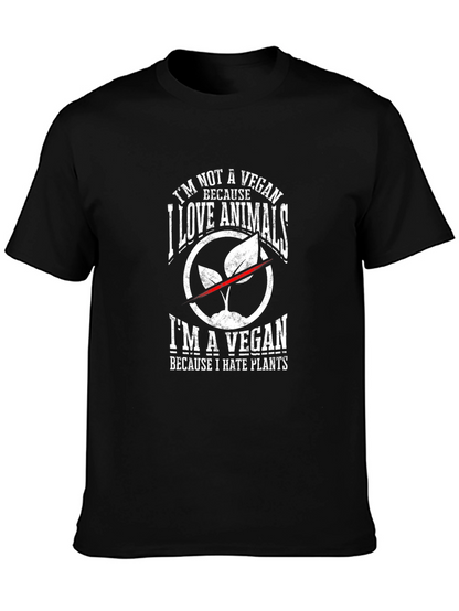 Im Not A Vegan T-Shirt - Animal Lover Design