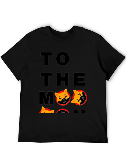 Doge To The Moon T-Shirt - Trendy Crypto Tee