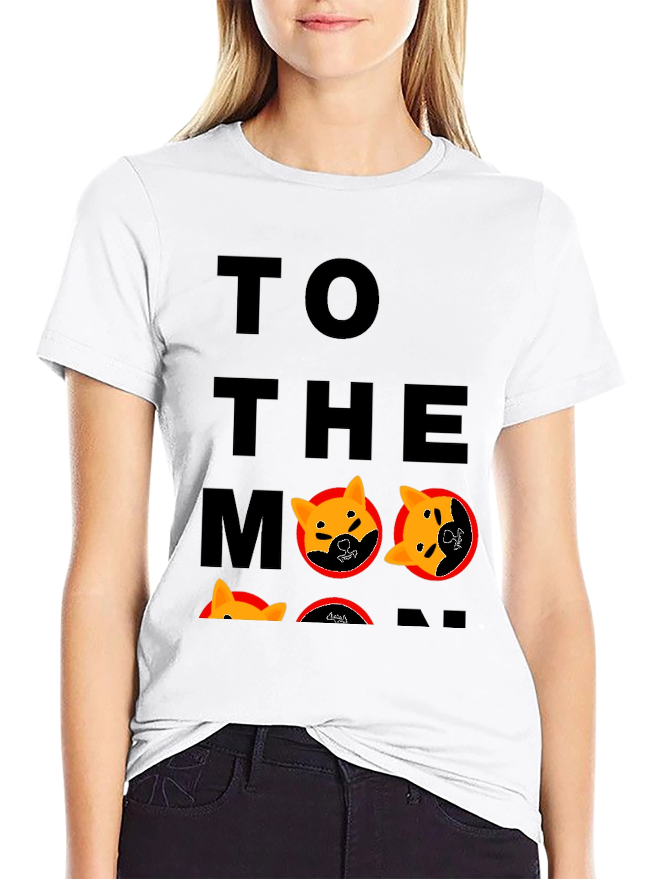 Doge To The Moon T-Shirt - Trendy Crypto Tee