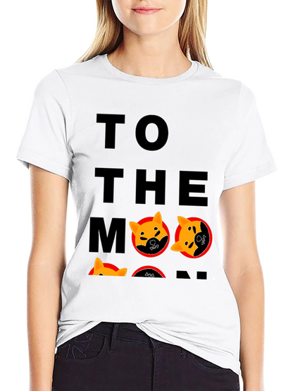 Doge To The Moon T-Shirt - Trendy Crypto Tee