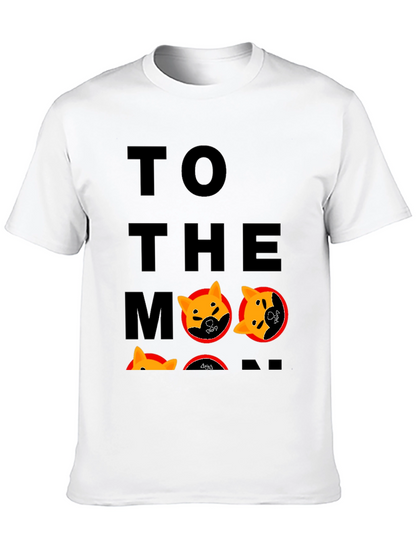 Doge To The Moon T-Shirt - Trendy Crypto Tee