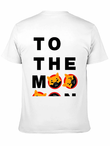 Doge To The Moon T-Shirt - Trendy Crypto Tee