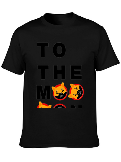 Doge To The Moon T-Shirt - Trendy Crypto Tee