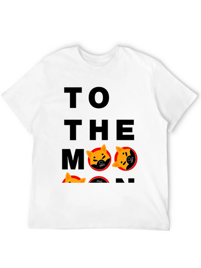 Doge To The Moon T-Shirt - Trendy Crypto Tee