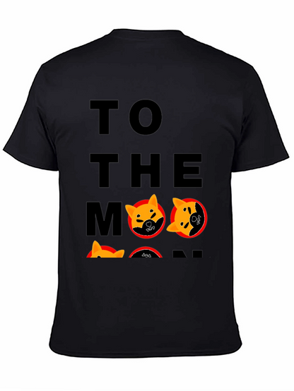 Doge To The Moon T-Shirt - Trendy Crypto Tee