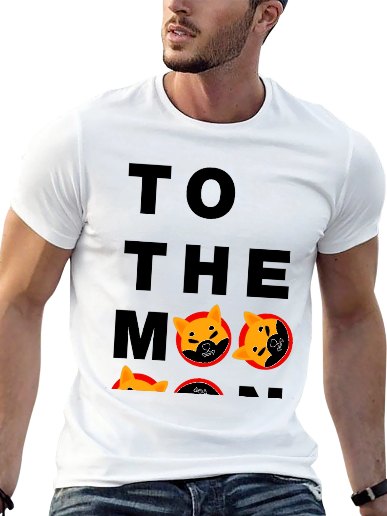 Doge To The Moon T-Shirt - Trendy Crypto Tee