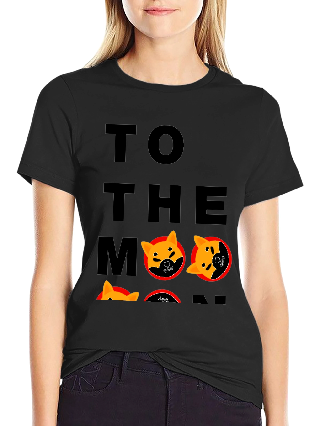 Doge To The Moon T-Shirt - Trendy Crypto Tee