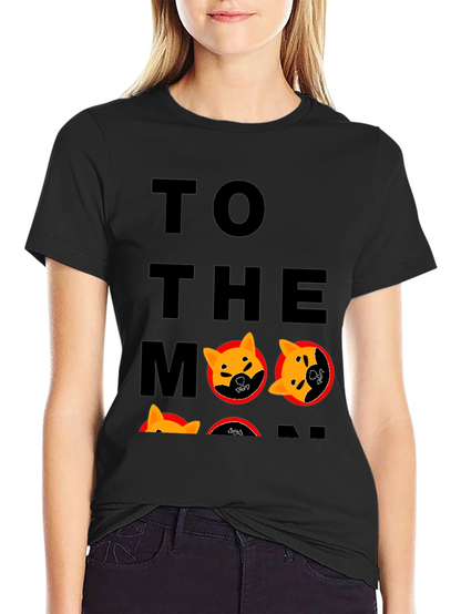 Doge To The Moon T-Shirt - Trendy Crypto Tee