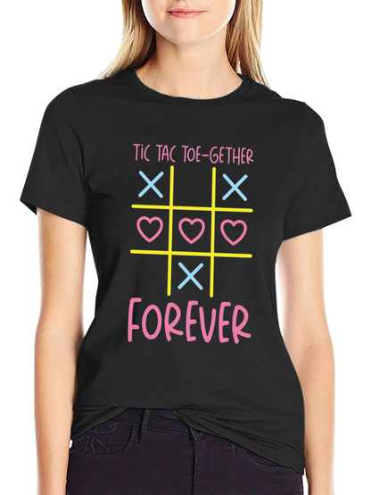Tic Tac Toe-gether Forever Graphic Tee