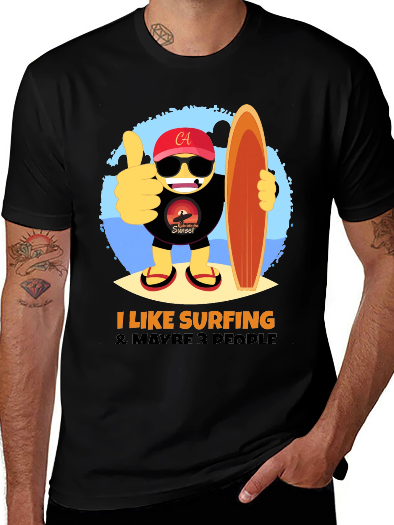 I Like Surfing T-Shirt