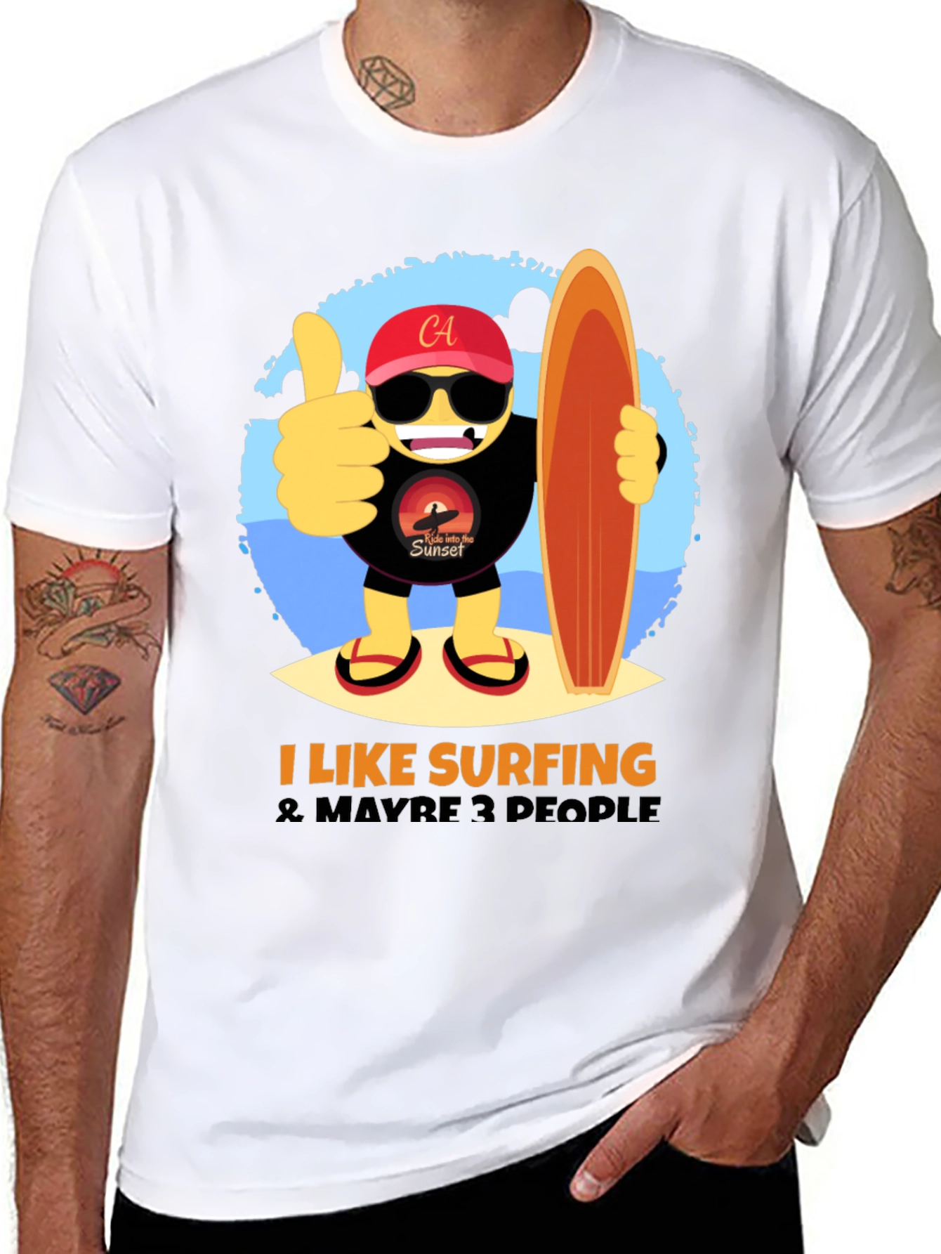 I Like Surfing T-Shirt