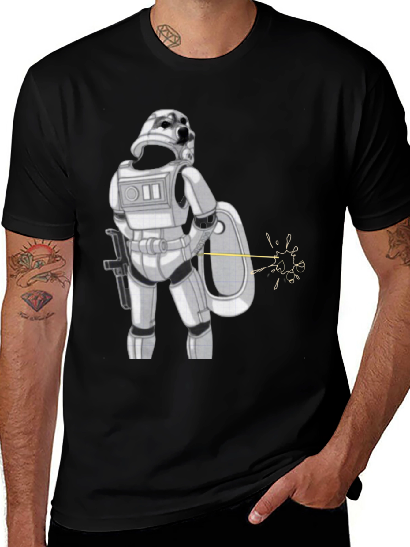 Star Wars Stormtrooper T-Shirt - Shielding Blast