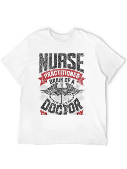 Nurse Practitioner Brain Of Doctor Graphic Tee