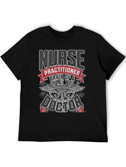 Nurse Practitioner Brain Of Doctor Graphic Tee