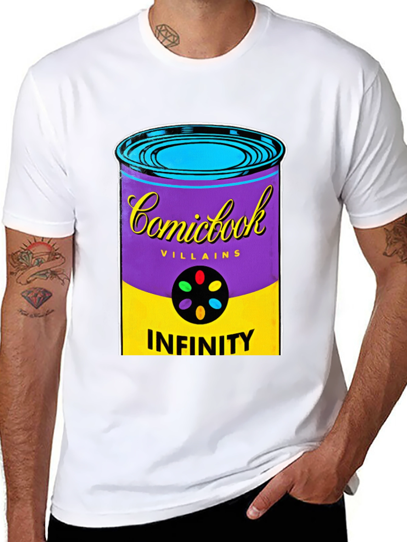 Comicbook Villains Infinity T-Shirt