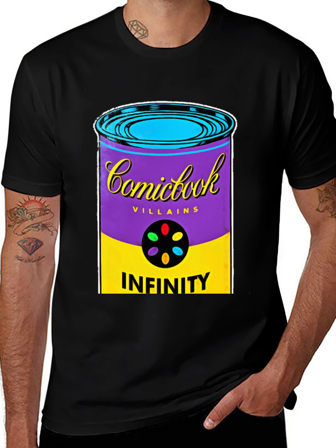 Comicbook Villains Infinity T-Shirt