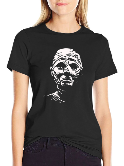 Mummy Graphic Tee - Classic Horror Style