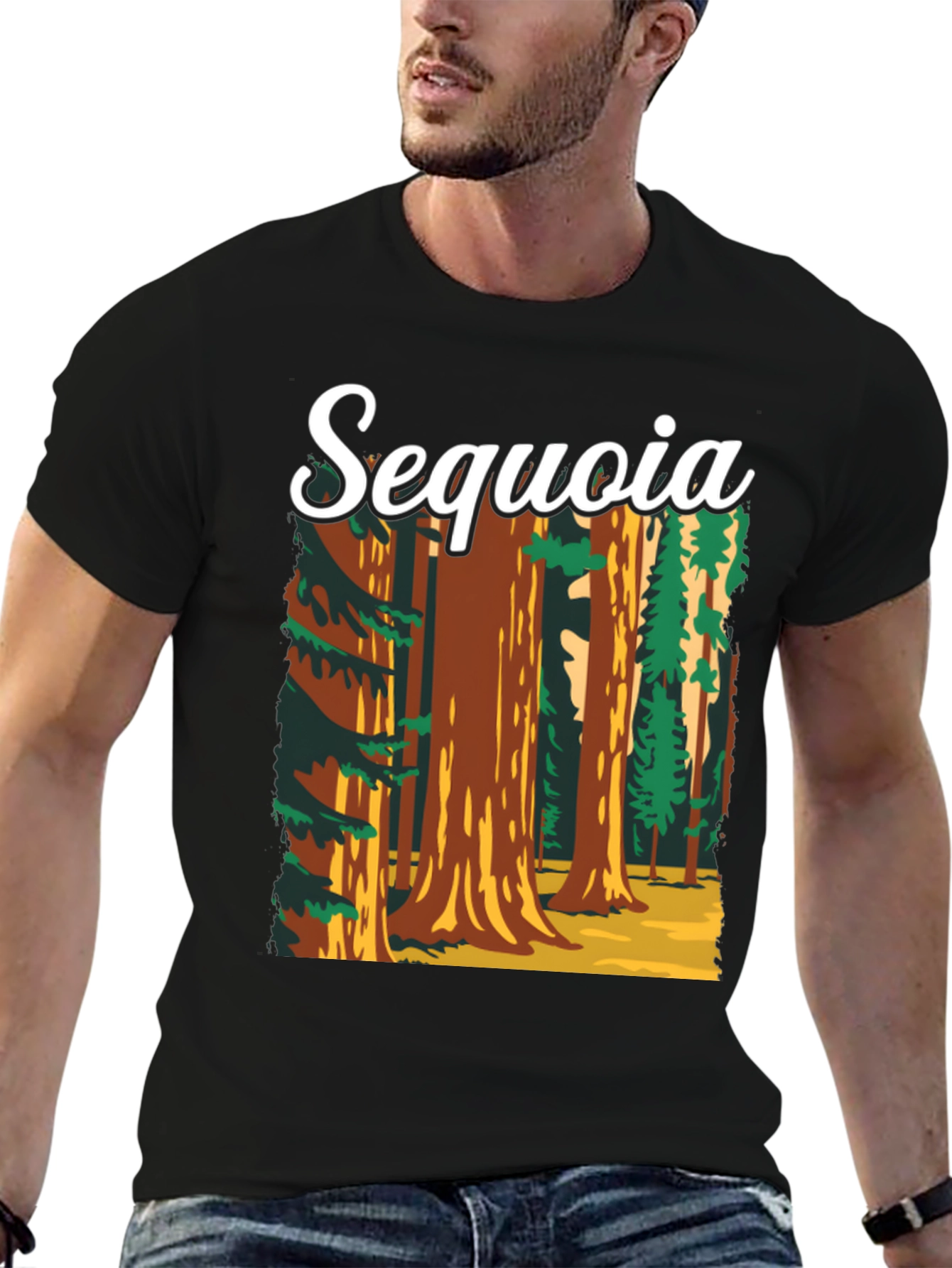 Sequoia Forest Graphic T-Shirt