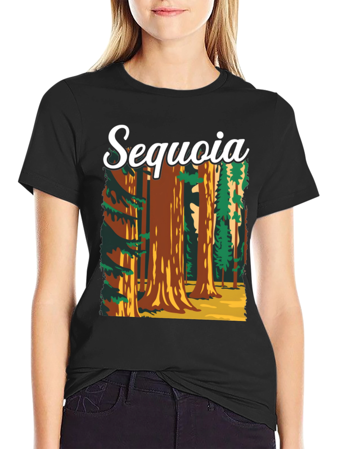 Sequoia Forest Graphic T-Shirt