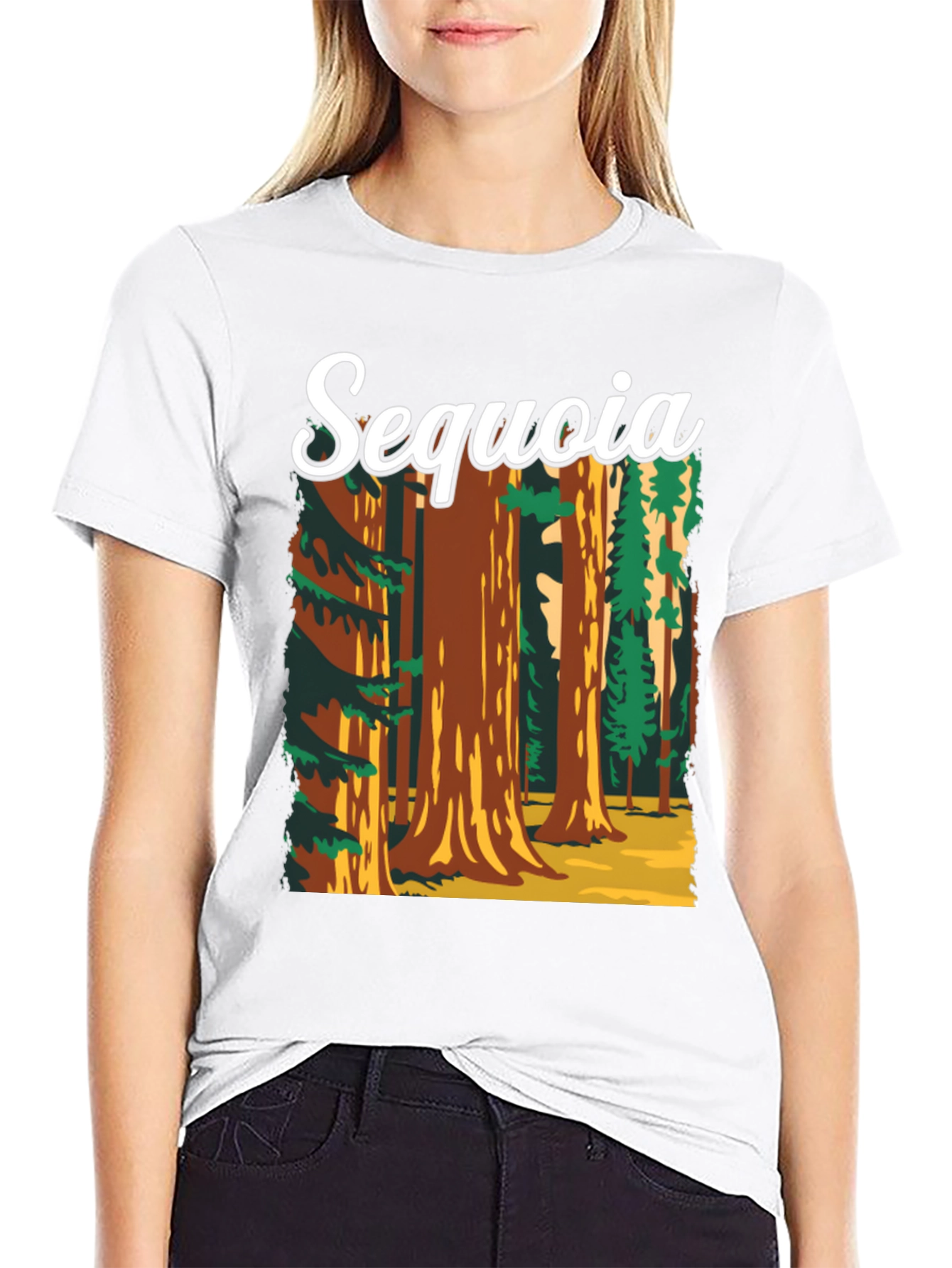 Sequoia Forest Graphic T-Shirt