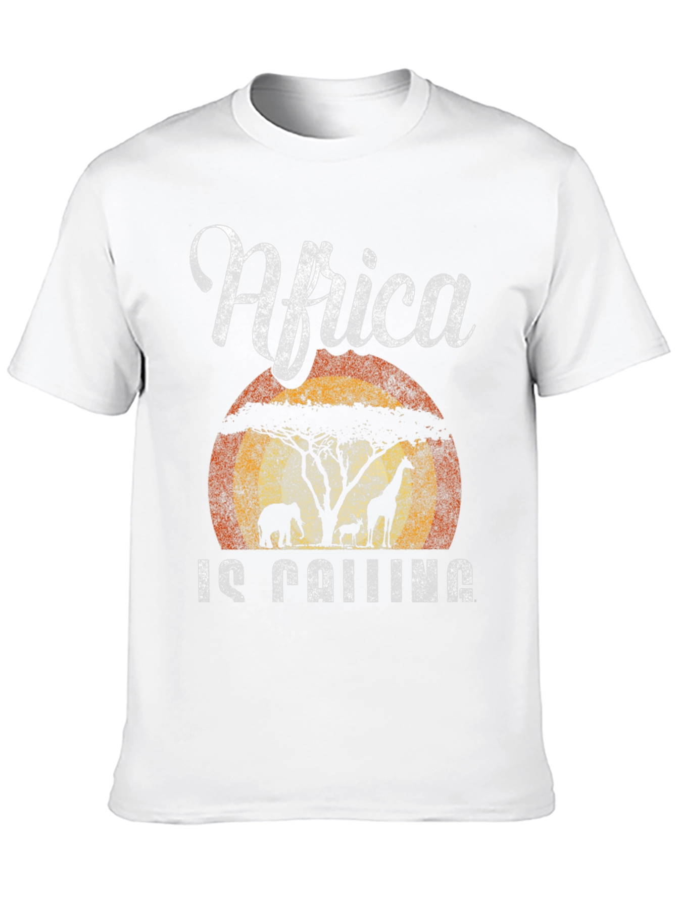 Africa Is Calling T-Shirt Safari Design