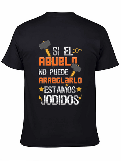 Si El Abuelo T-Shirt: Funny Grandpa Fix-It Tee