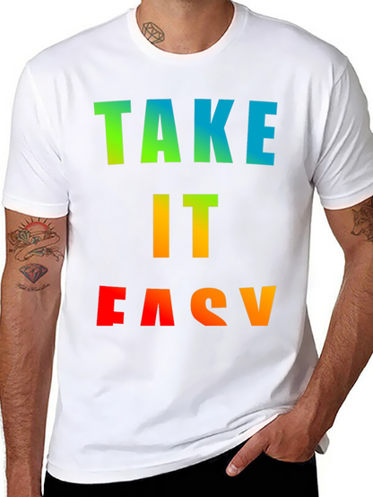 Take It Easy Graphic T-Shirt - Relaxed Fit