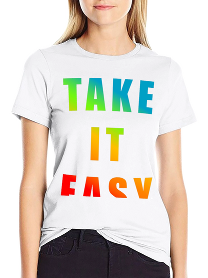 Take It Easy Graphic T-Shirt - Relaxed Fit