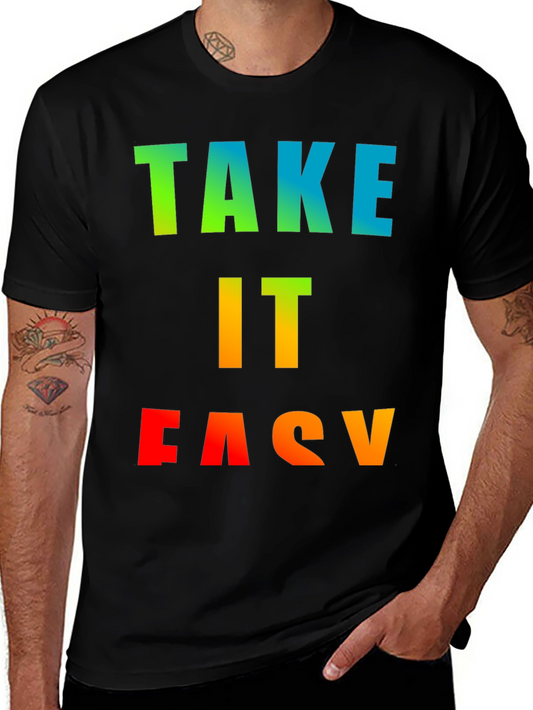 Take It Easy Graphic T-Shirt - Relaxed Fit