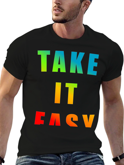Take It Easy Graphic T-Shirt - Relaxed Fit