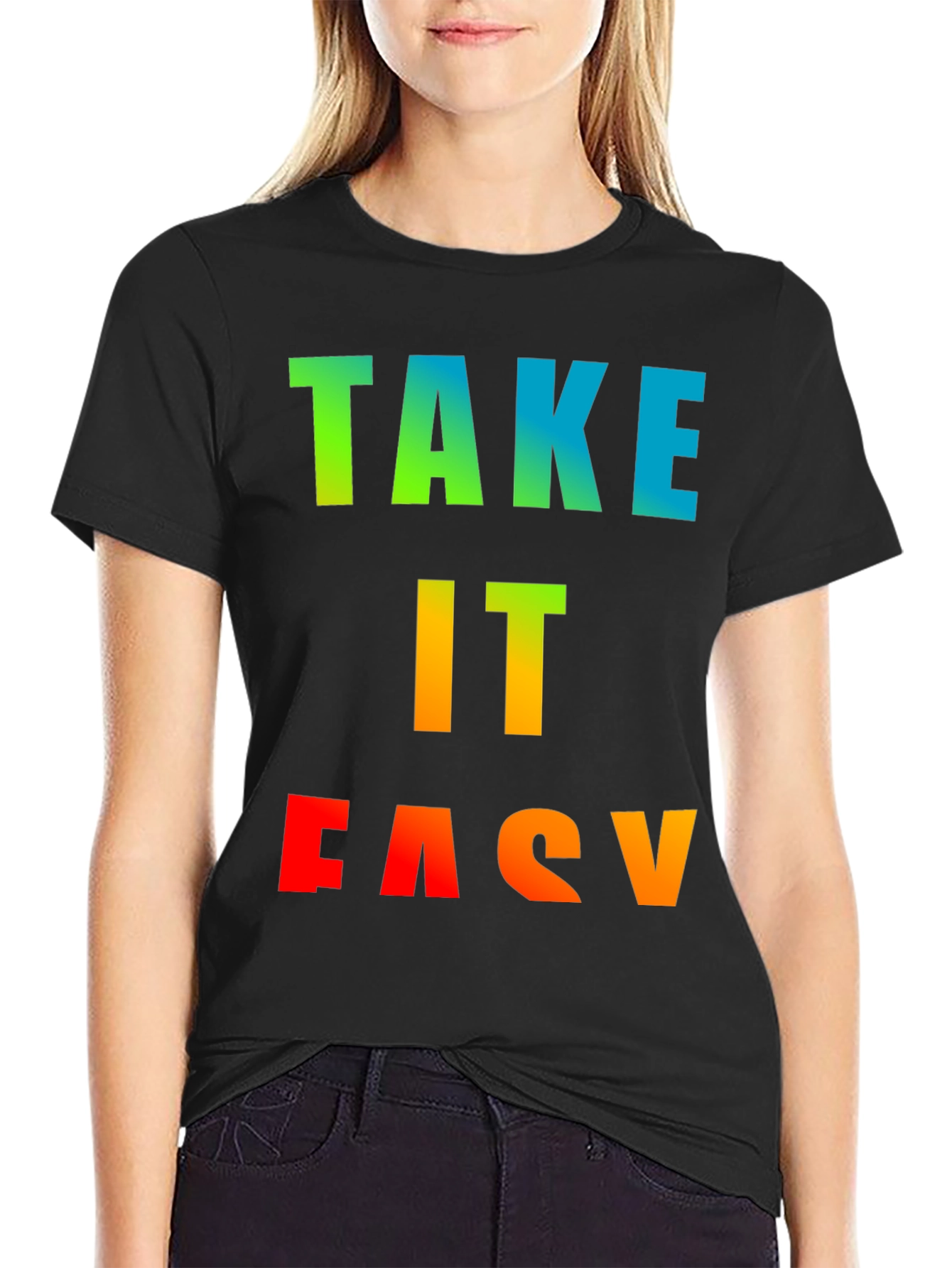 Take It Easy Graphic T-Shirt - Relaxed Fit