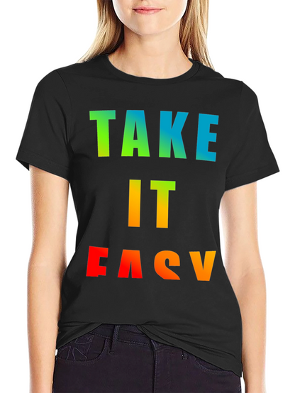 Take It Easy Graphic T-Shirt - Relaxed Fit