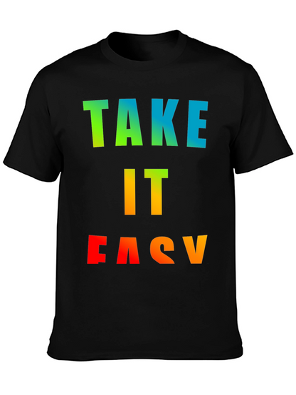 Take It Easy Graphic T-Shirt - Relaxed Fit