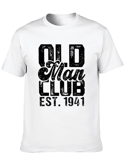 Old Man Club Est. 1941 Black Graphic Tee